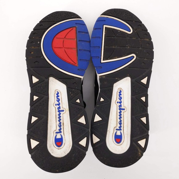 Champion Rally Pro Hi Top Sneakers Shoes Black CM100018Y Size 7Y Women's US 8.5 - Picture 9 of 10